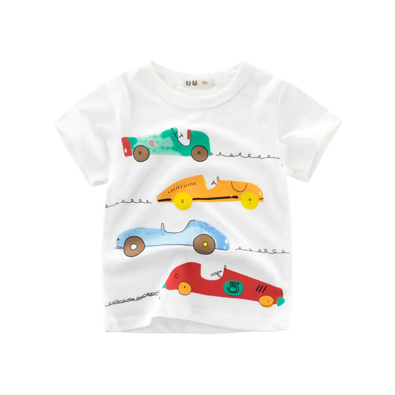 Boys' Fashion Brand Short-Sleeved T-Shirt for Kids