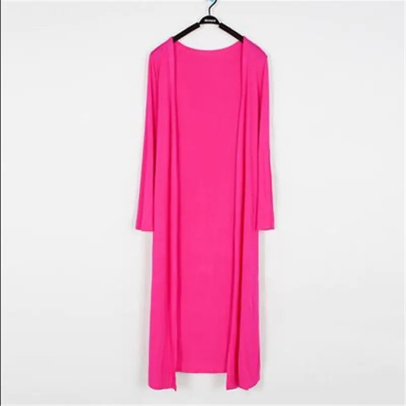 Spring Autumn Plus Size Sun Protection Cardigan