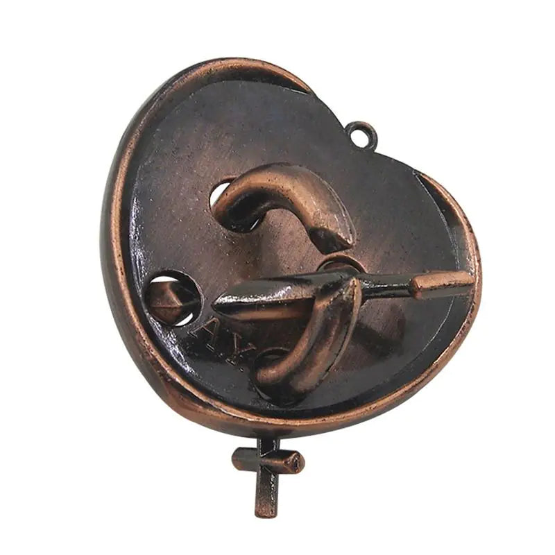 Alloy Box Lock Puzzle - IQ and EQ Testing Game