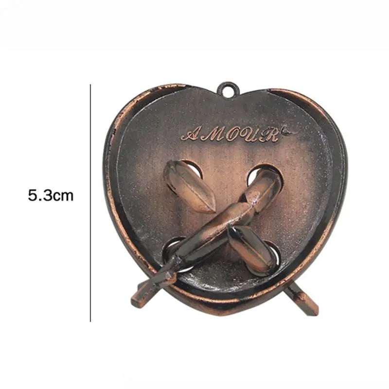 Alloy Box Lock Puzzle - IQ and EQ Testing Game