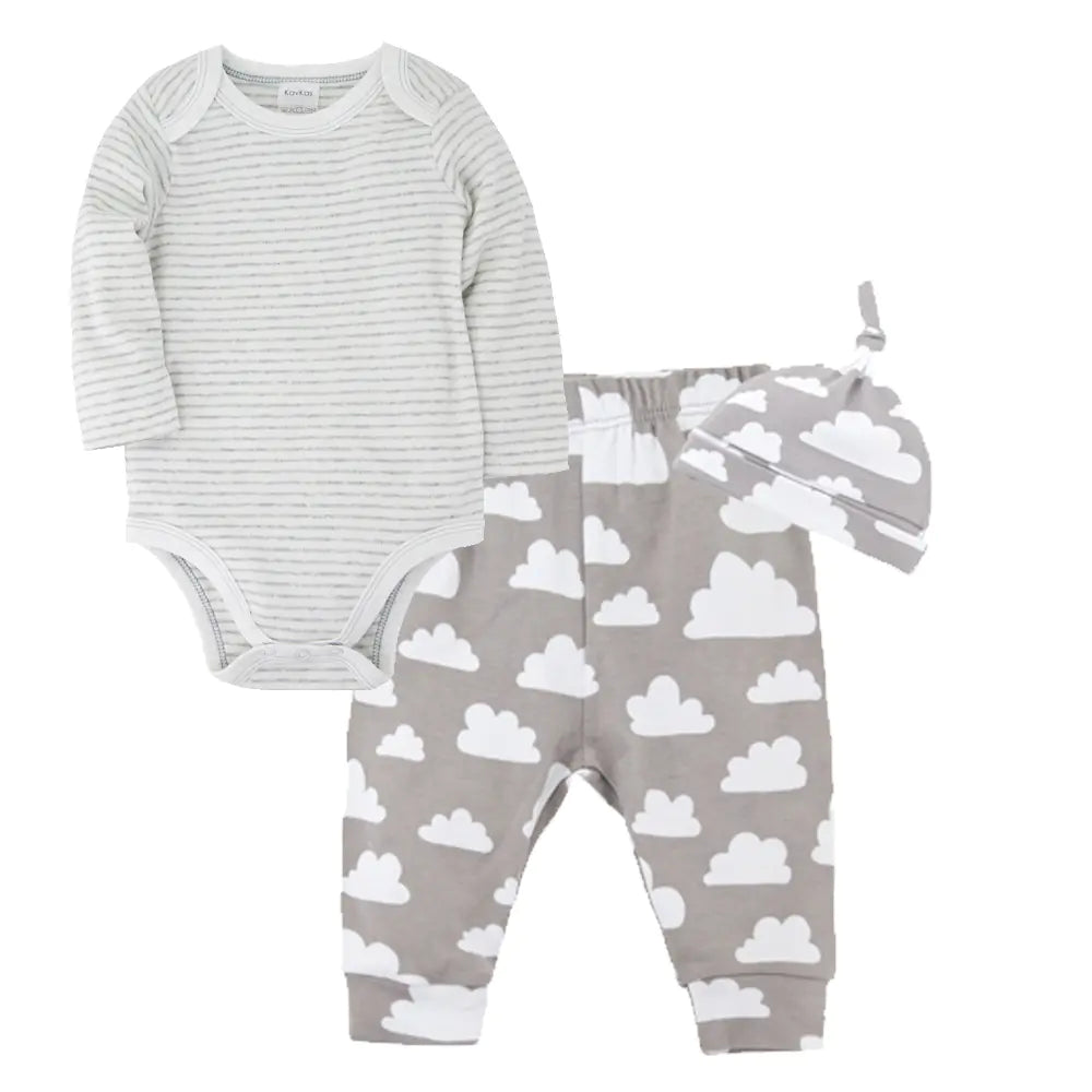 2020 Summer Kids Outfit Set - Cotton Short Sleeve Top