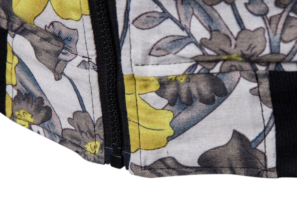 Men's Floral Jacket and Outerwear